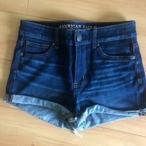 American eagle jean shorts